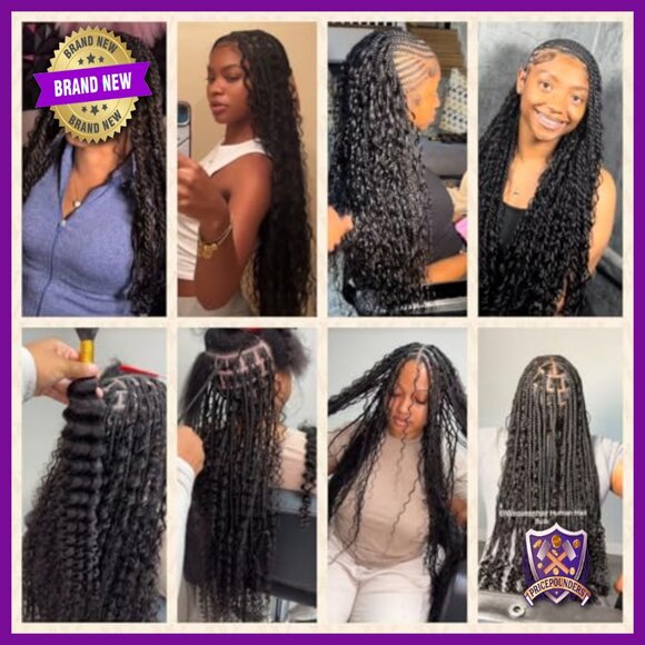 16 Inch Deep Wave Human Hair Bundle for Braiding Extensions main image 6